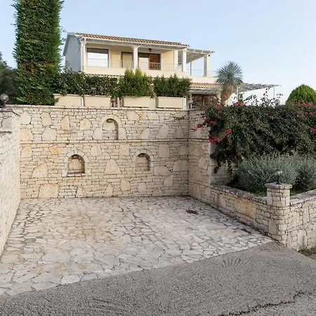 别墅 View Villas-corfu-villa Christos-4 Bedrooms-big Private Pool-sea View-prime Location 卡西奥皮