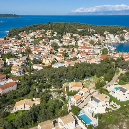View Villas-corfu-villa Christos-4 Bedrooms-big Private Pool-sea View-prime Location *